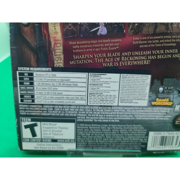 2 for 15 $ Warhammer Online Age of Reckoning (PC, 2008) NEW & Sealed ! - Picture 3 of 5